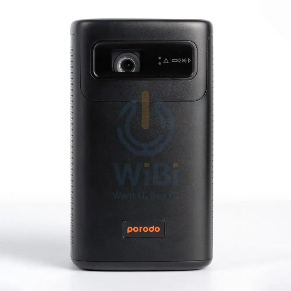 Porodo Android 9.0 DLP Portable Projector - Black Monitors & Projectors > Projectors