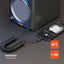 Porodo Audio Data Cable - 1.2M / Lightning / 3.5mm Jack / Black Accessories > Cables & Converters > Cables