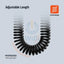 Porodo Audio Data Cable - 1.2M / Lightning / 3.5mm Jack / Black Accessories > Cables & Converters > Cables