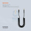 Porodo Audio Data Cable - 1.2M / Lightning / 3.5mm Jack / Black Accessories > Cables & Converters > Cables