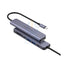 Porodo Blue 7 In 1 Hub - HDMI / 2xUSB-A / 2xUSB-C / SD MicroSD / Grey Accessories > Cables & Converters > Cables >