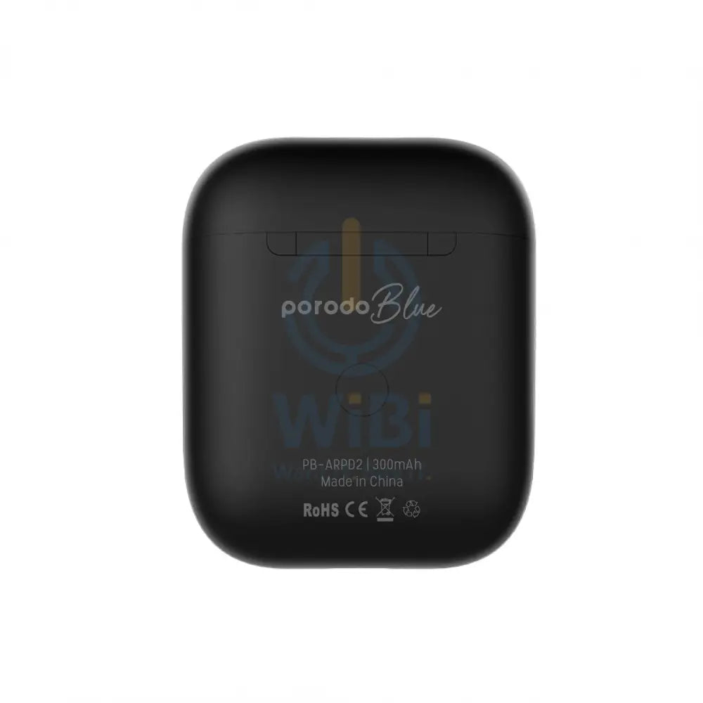 Porodo Blue Deep Bass Wireless Earbuds 2 - Black Accessories > Audio > Headphones > Offer Zone