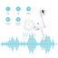 Porodo Blue Deep Bass Wireless Earbuds 2 - White Accessories > Audio > Headphones