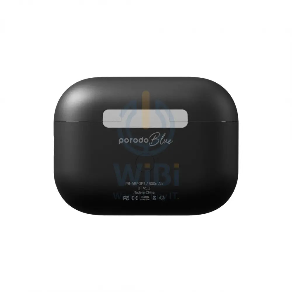 Porodo Blue Earbuds Pro 2 - Black Accessories > Audio > Headphones