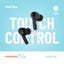 Porodo Blue Earbuds Pro2 - 1.47’’ Touch / Wireless / ANC / USB-C / Black Accessories > Audio > Headphones