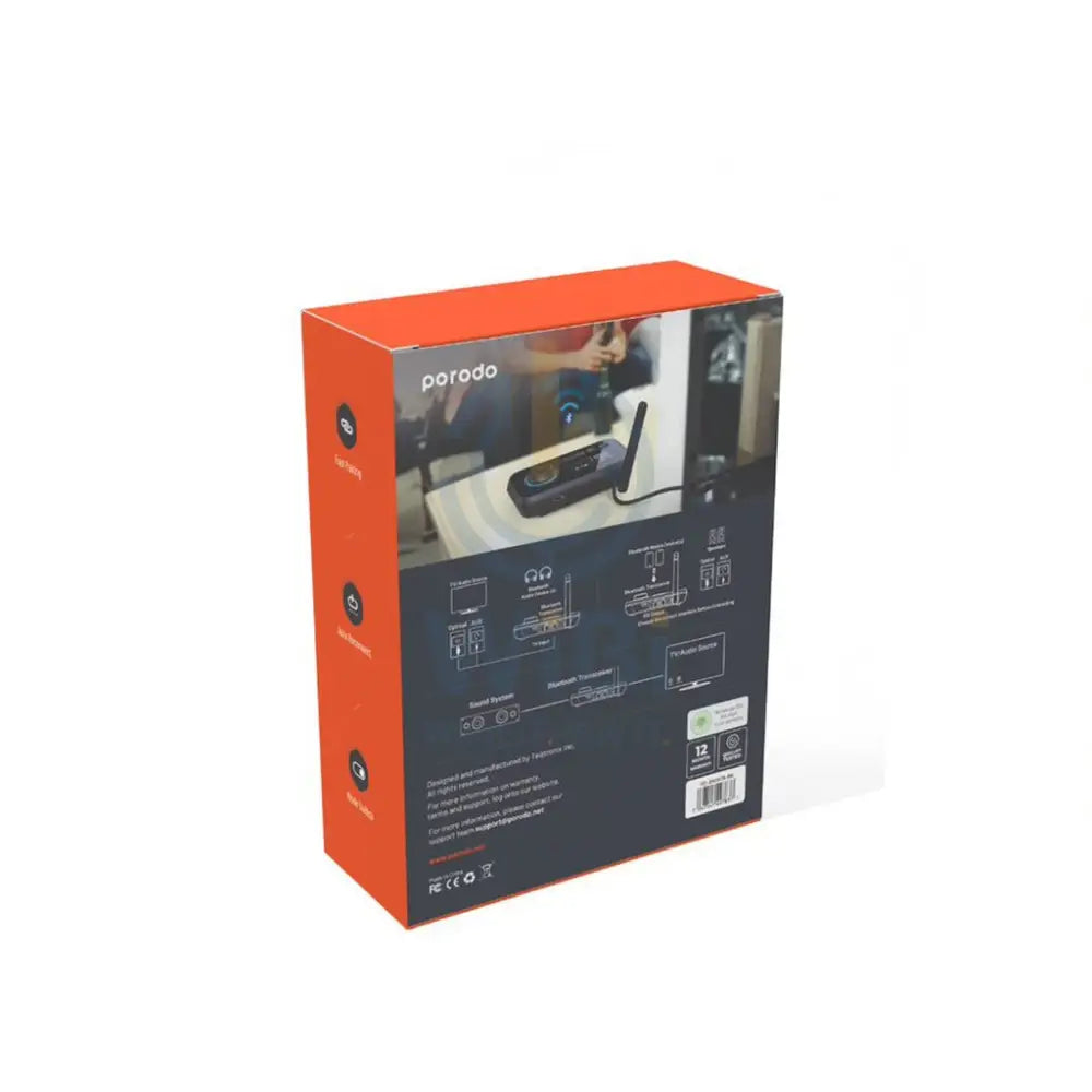 Porodo Bluetooth Audio Transmitter & Receiver Accessories > Audio > Microphone