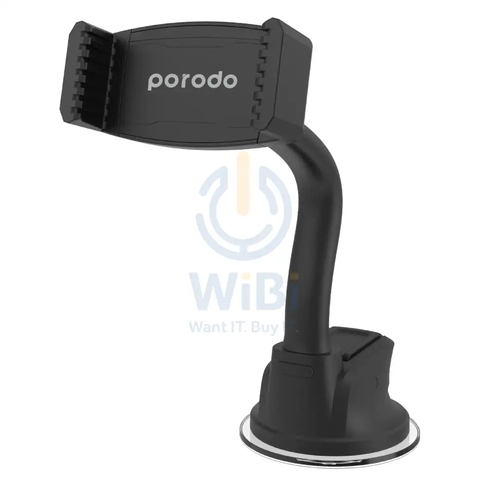 Porodo Compact Flexible Car Mount Accessories > Mobiles & Tablets > Mobiles > Mobile Holder / Stands