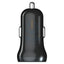 Porodo Dual Port 2.4A Mini Car Charger - Black Accessories > Mobiles & Tablets > Mobiles > Car Chargers