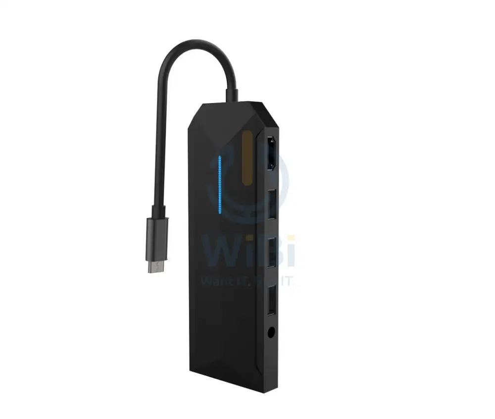 Porodo Gaming 9in1 USB-C HUB 4K Gamers Edition Accessories > USB Hub