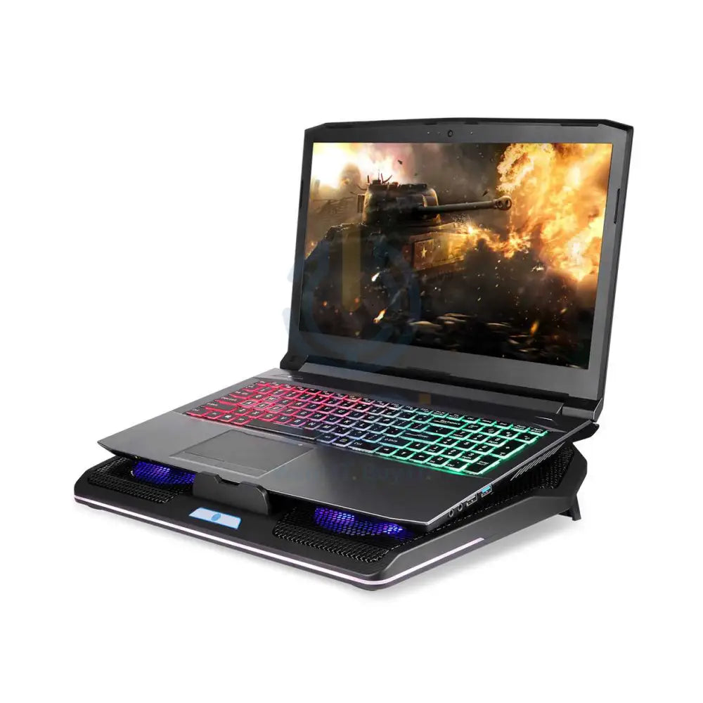 Porodo Gaming Cooling Pad - Multi Fan / Black Accessories > Other Accessories > Gaming Zone > Offer Zone