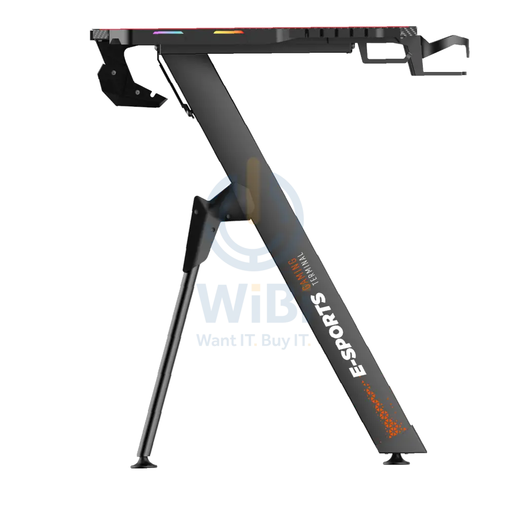 Porodo Gaming E-Sports Gaming Desk - Black Accessories > Other Accessories > Gaming Zone