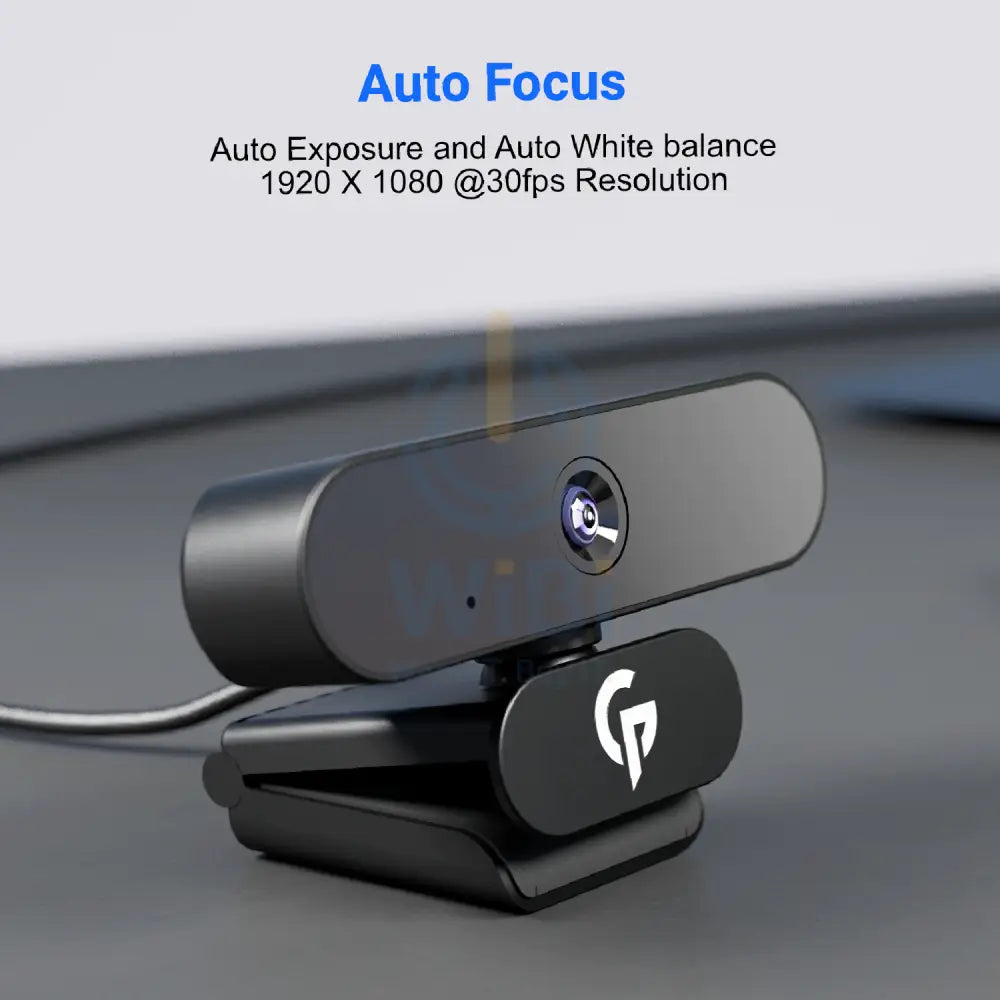 Porodo Gaming HD Webcam - Black Cameras > Webcam
