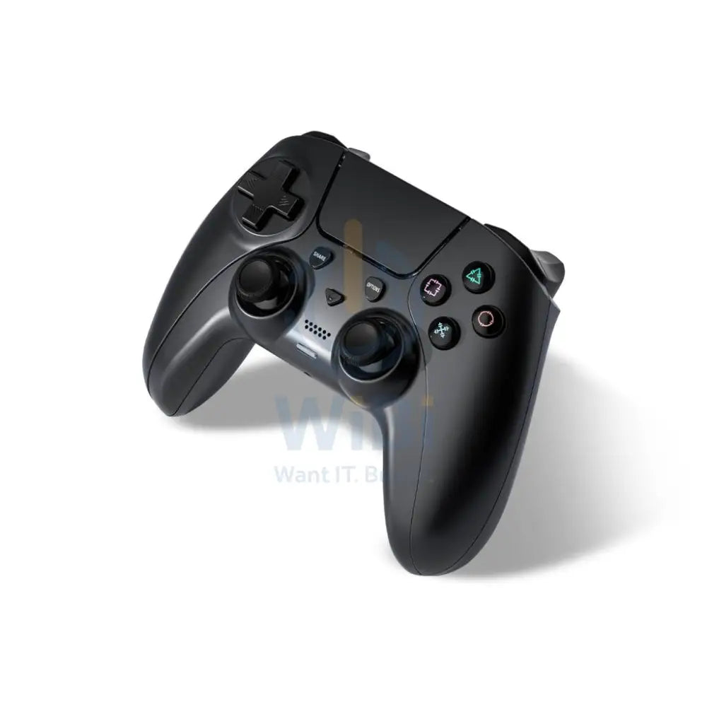 Porodo Gaming PS4 Wireless Controller With Macro & Turbo Keys - Black Accessories > Gaming Controllers > Gaming Zone