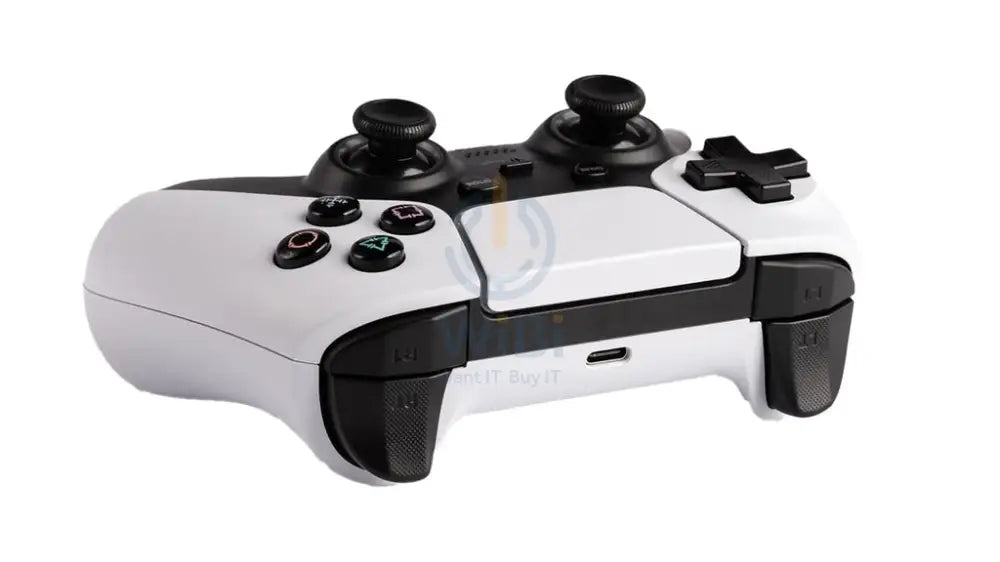 Porodo Gaming PS4 Wireless Controller With Macro & Turbo Keys - White Accessories > Gaming Controllers > Gaming Zone