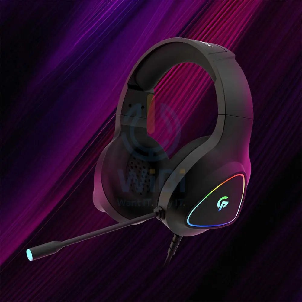 Porodo Gaming RGB Headphone HD Sound - Black Accessories > Audio > Headphones > Gaming Zone