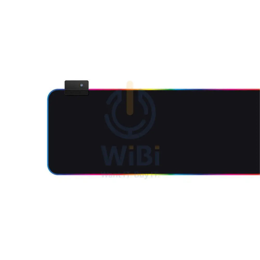 Porodo Gaming RGB Mousepad Micro-Textured Surface For Control And Speed - Black Accessories > Keyboard & Mouse > Gaming