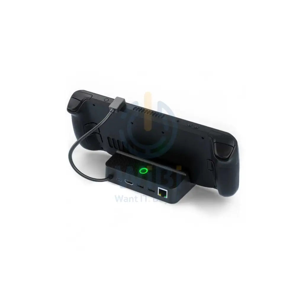 Porodo Gaming Steam Deck Multi-Port HUB High-Speed Wlan - Black Accessories > Other Accessories > Gaming Zone