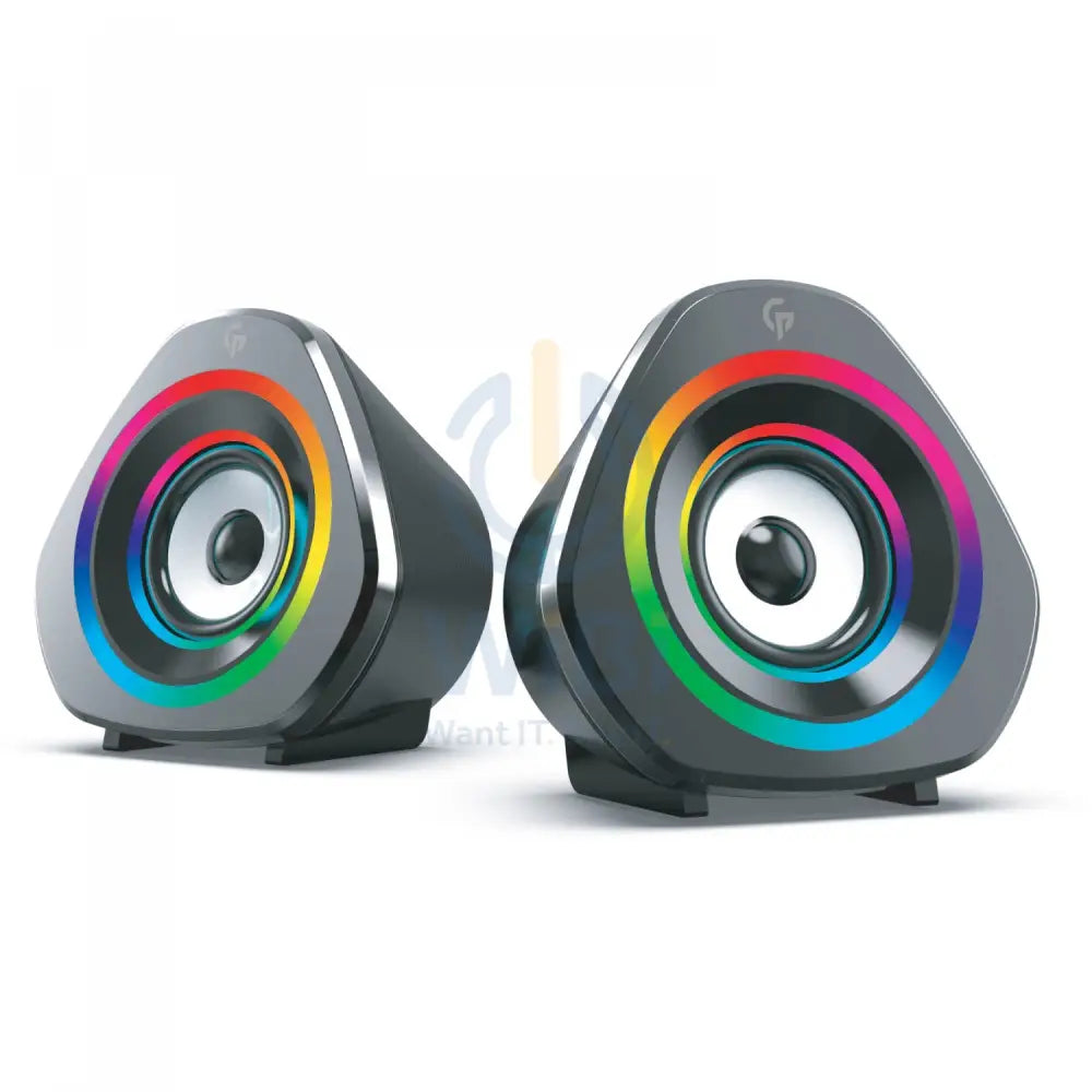 Porodo Gaming Stereo Gaming Speakers - Black Accessories > Audio > Speakers