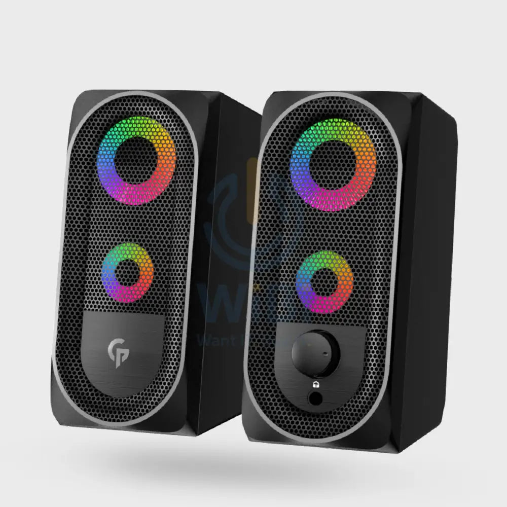 Porodo Gaming Stereo Speakers - Black Accessories > Audio > Speakers