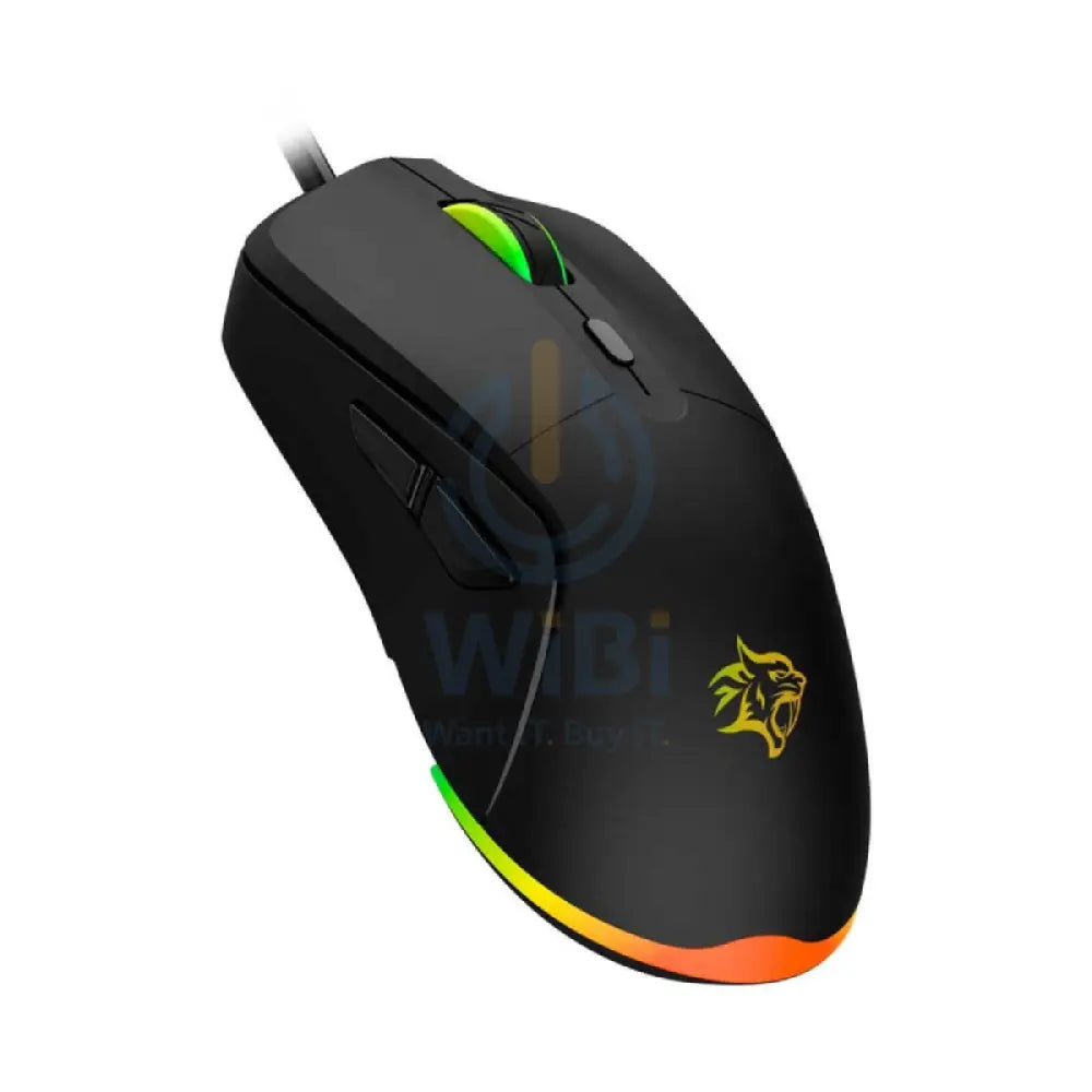 Porodo Gaming Wired Mouse - RGB / Black Accessories > Keyboard & Mouse > Gaming Zone