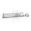 Porodo Gaming Wireless Keyboard Mouse Set - 2.4 GHz / 104 Keys / 1600 DPI / Arabic/English - White / A Accessories >