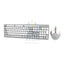 Porodo Gaming Wireless Keyboard Mouse Set - 2.4 GHz / 104 Keys / 1600 DPI / Arabic/English - White / A Accessories >