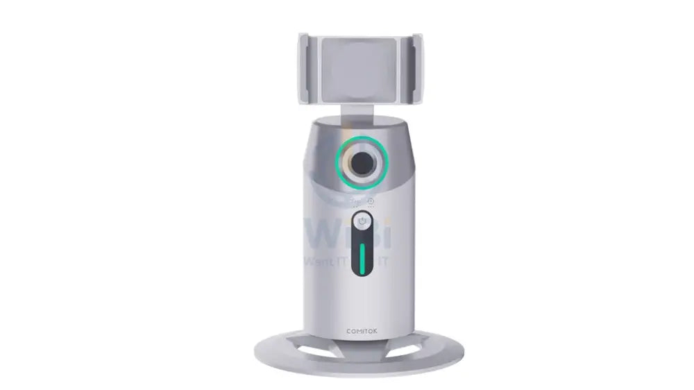 Porodo Gimbal with AI Face tracking Gesture Recognition - White Accessories > Smart Devices
