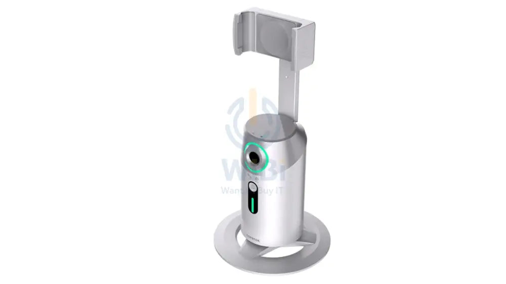 Porodo Gimbal with AI Face tracking Gesture Recognition - White Accessories > Smart Devices