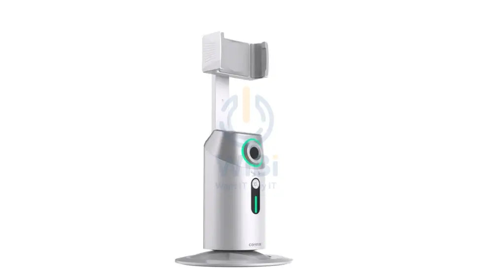 Porodo Gimbal with AI Face tracking Gesture Recognition - White Accessories > Smart Devices