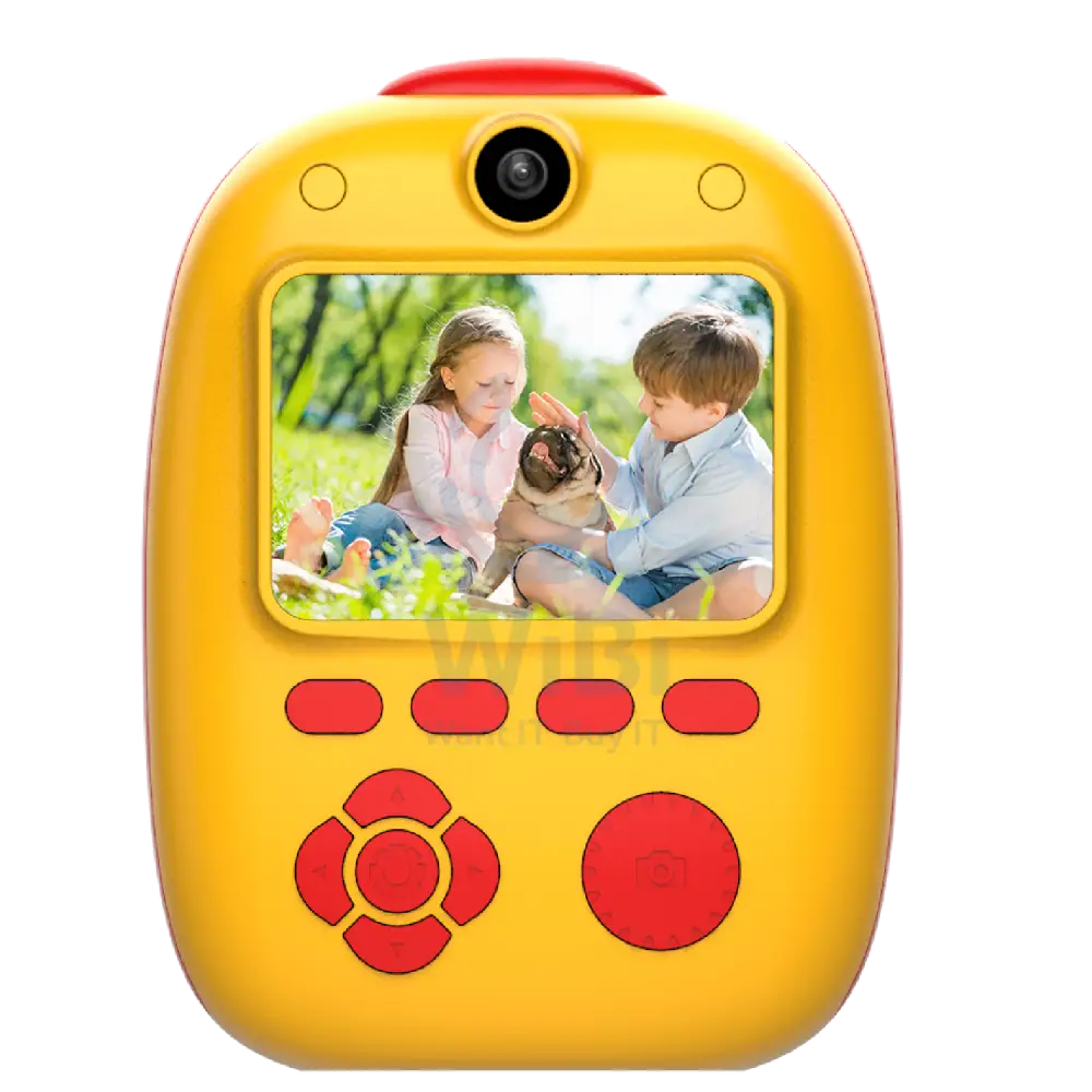 Porodo kids Camera 1080P Full-HD - Yellow Cameras > Camcorders