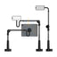Porodo Lazy Man Stand with Magnetic Suction Accessories > Mobiles & Tablets > Mobiles > Mobile Holder / Stands