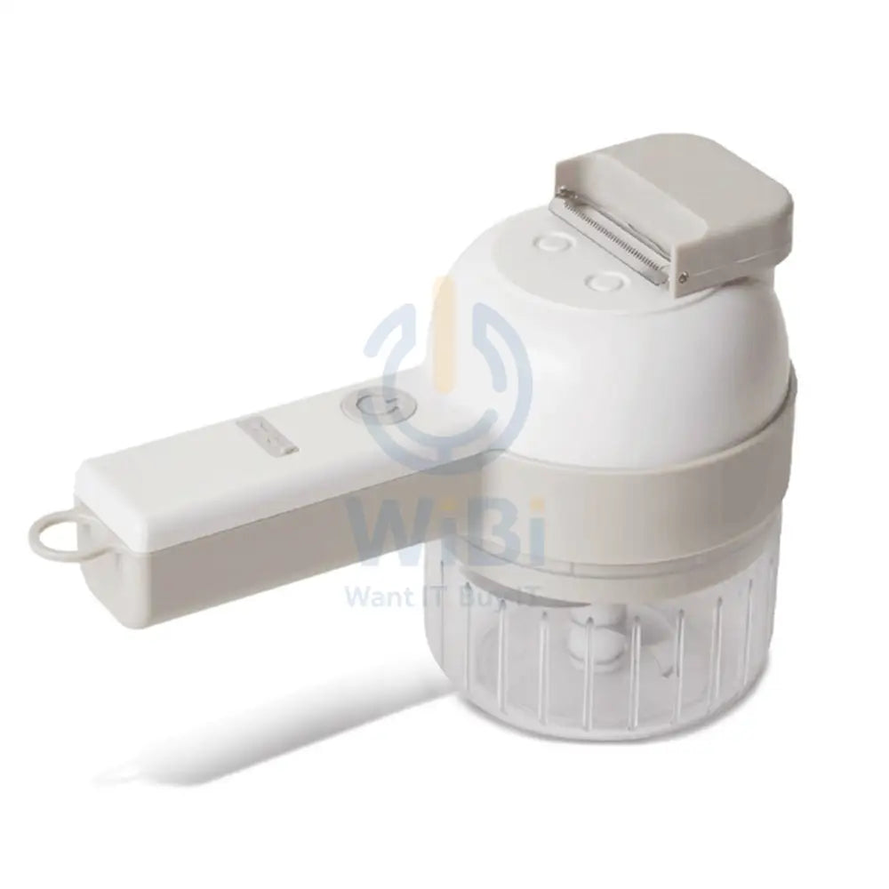 Porodo LifeStyle 45W 4in1 Portable Food Chopper - White Accessories > Smart Devices
