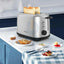 Porodo LifeStyle Golden Brown Toaster With Defrost Function - Black Accessories > Smart Devices