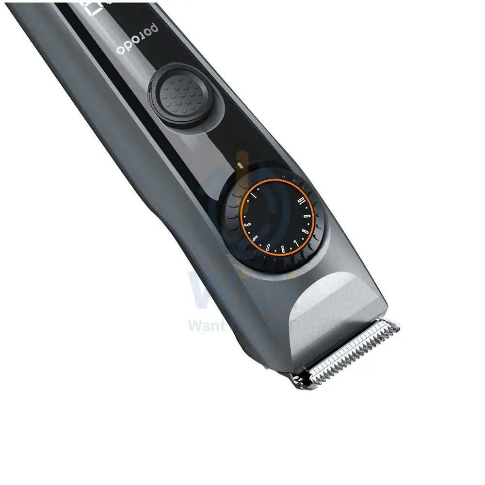 Porodo Lifestyle High-Precision Beard Trimmer With Digital Display - Black Accessories > Smart Devices