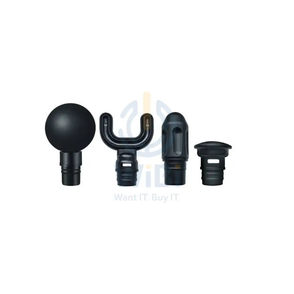 Porodo Lifestyle Mini Massage Gun Adjustable Speed-4Interchangeable Heads - White Accessories > Smart Devices