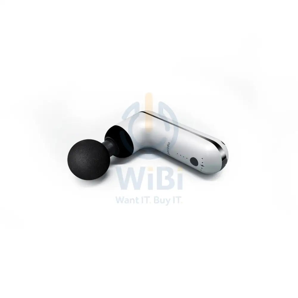 Porodo Lifestyle Mini Massage Gun Adjustable Speed-4Interchangeable Heads - White Accessories > Smart Devices