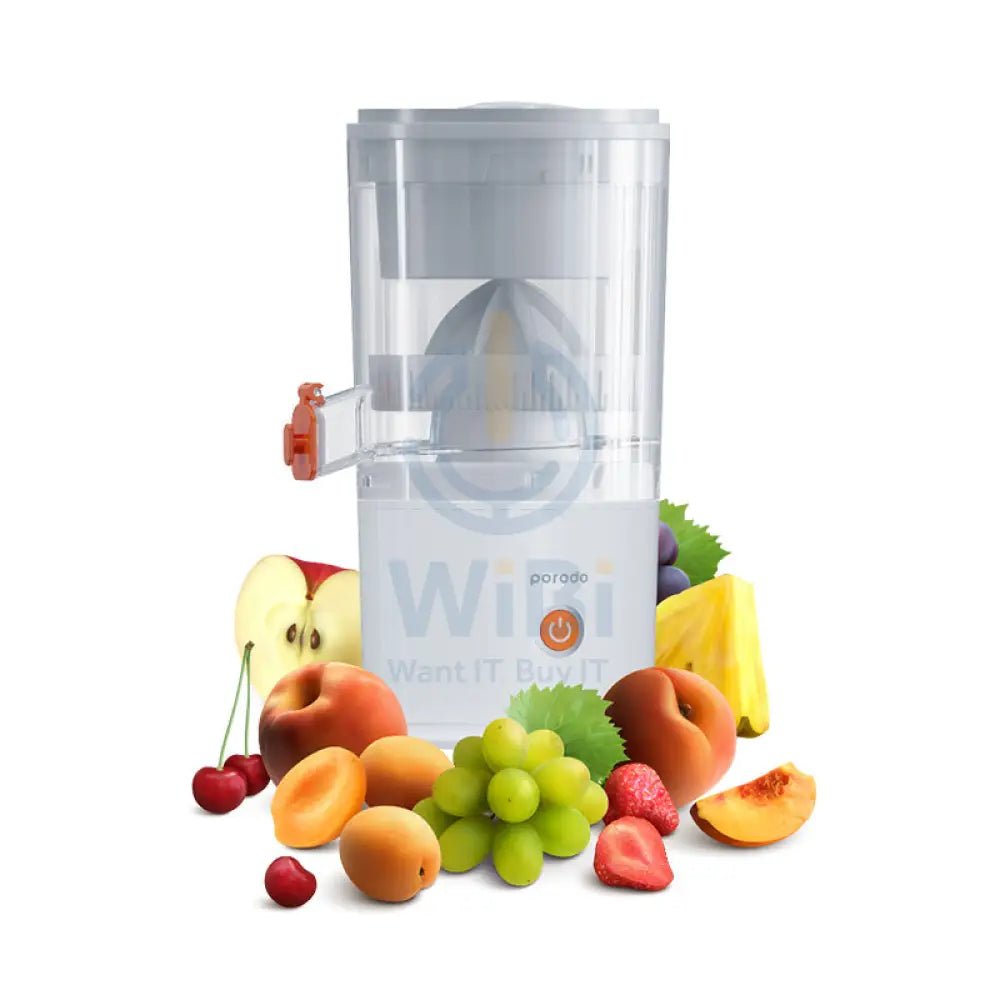 Porodo LifeStyle Portable Cordless Citrus Juicer 200mL 45W - White Accessories > Other Accessories