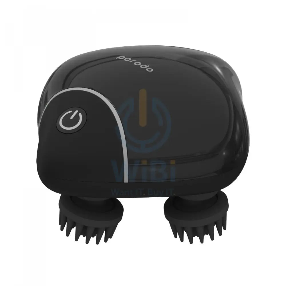 Porodo Lifestyle Portable Scalp Massager - Black Accessories > Smart Devices