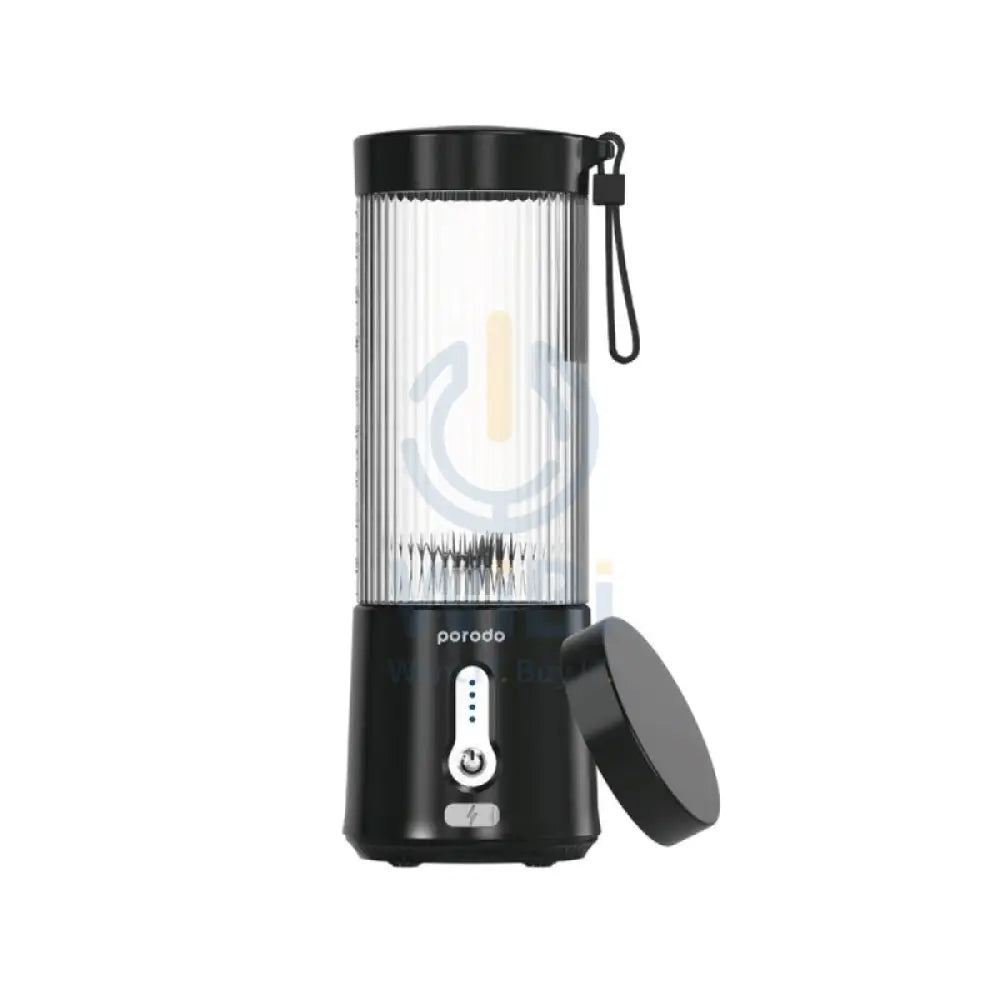 Porodo Lifestyle Powerful Portable Go-Blender - Black Accessories > Outdoor & Travel