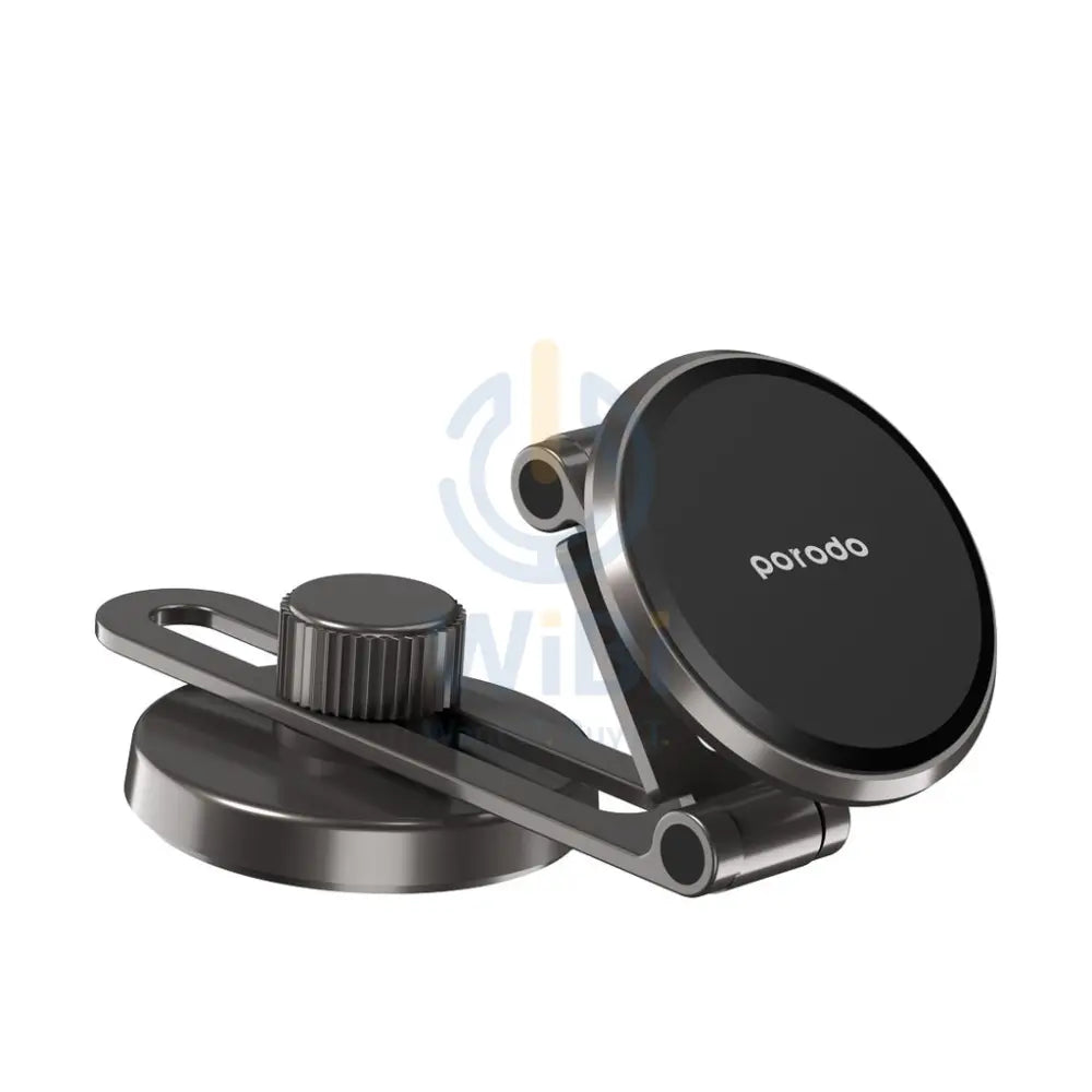 Porodo Magnetic Mount with Double Folding and Double Rotation - Black Accessories > Mobiles & Tablets > Mobiles >
