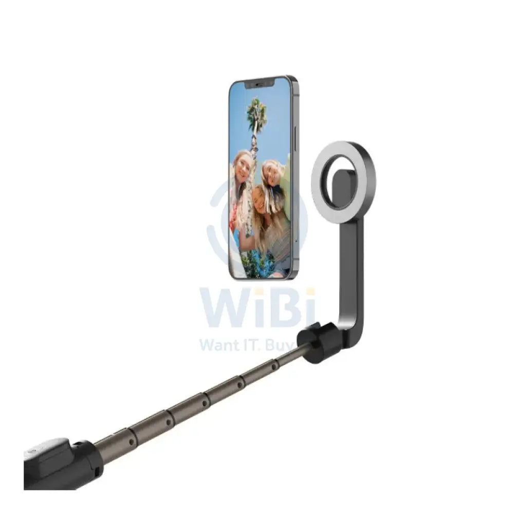 Porodo Magnetic Selfie Stick 64.5cm Extendable with Tripod Accessories > Mobiles & Tablets > Mobiles > Grips