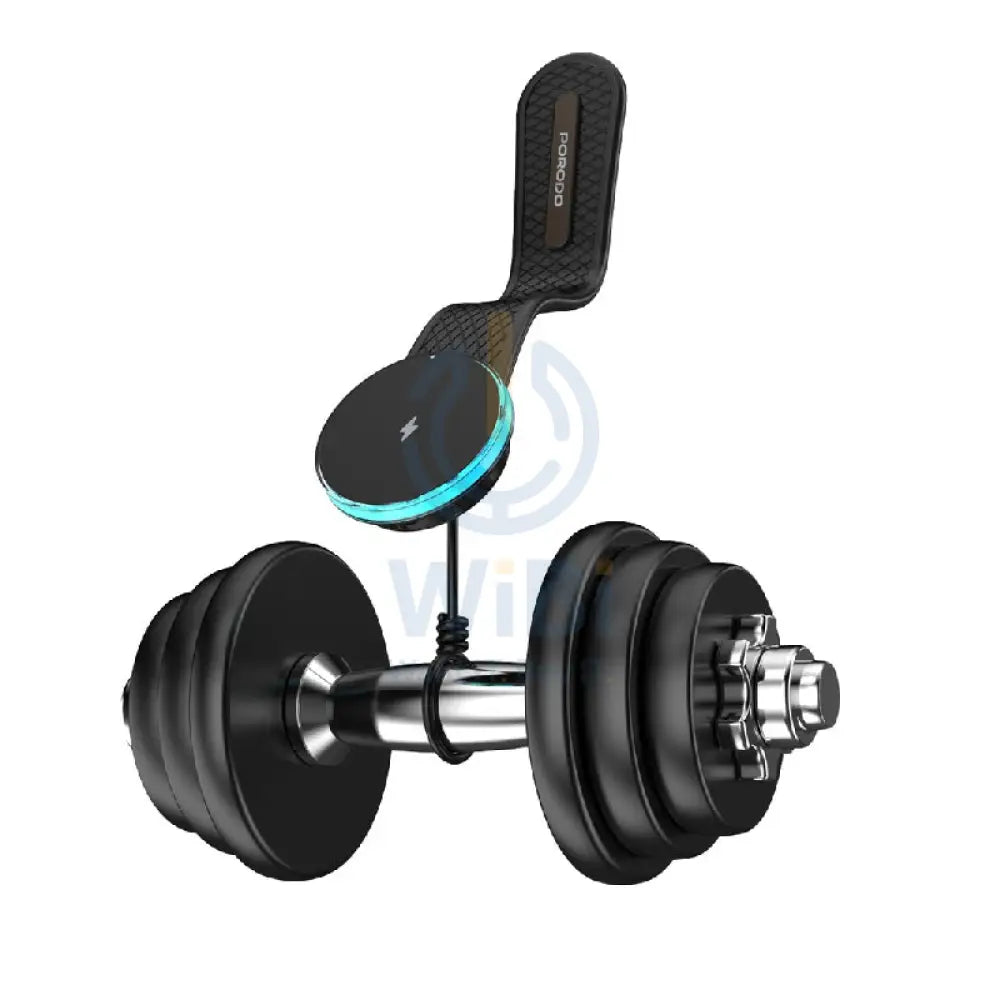 Porodo Magnetic Wireless Car Mount - 15W / Black Accessories > Mobiles & Tablets > Mobiles > Car Chargers