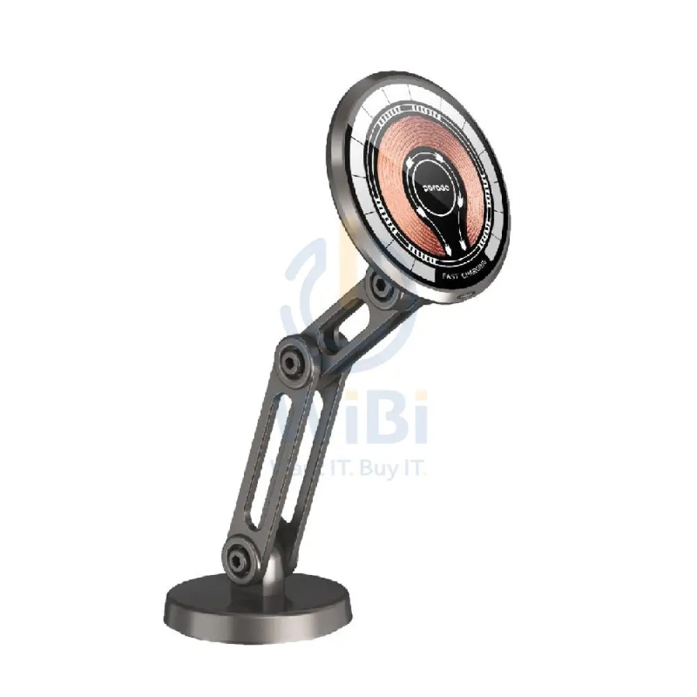 Porodo Magsafe Charging Transparent Phone Mount - Black Accessories > Mobiles & Tablets > Mobiles > Mobile Holder