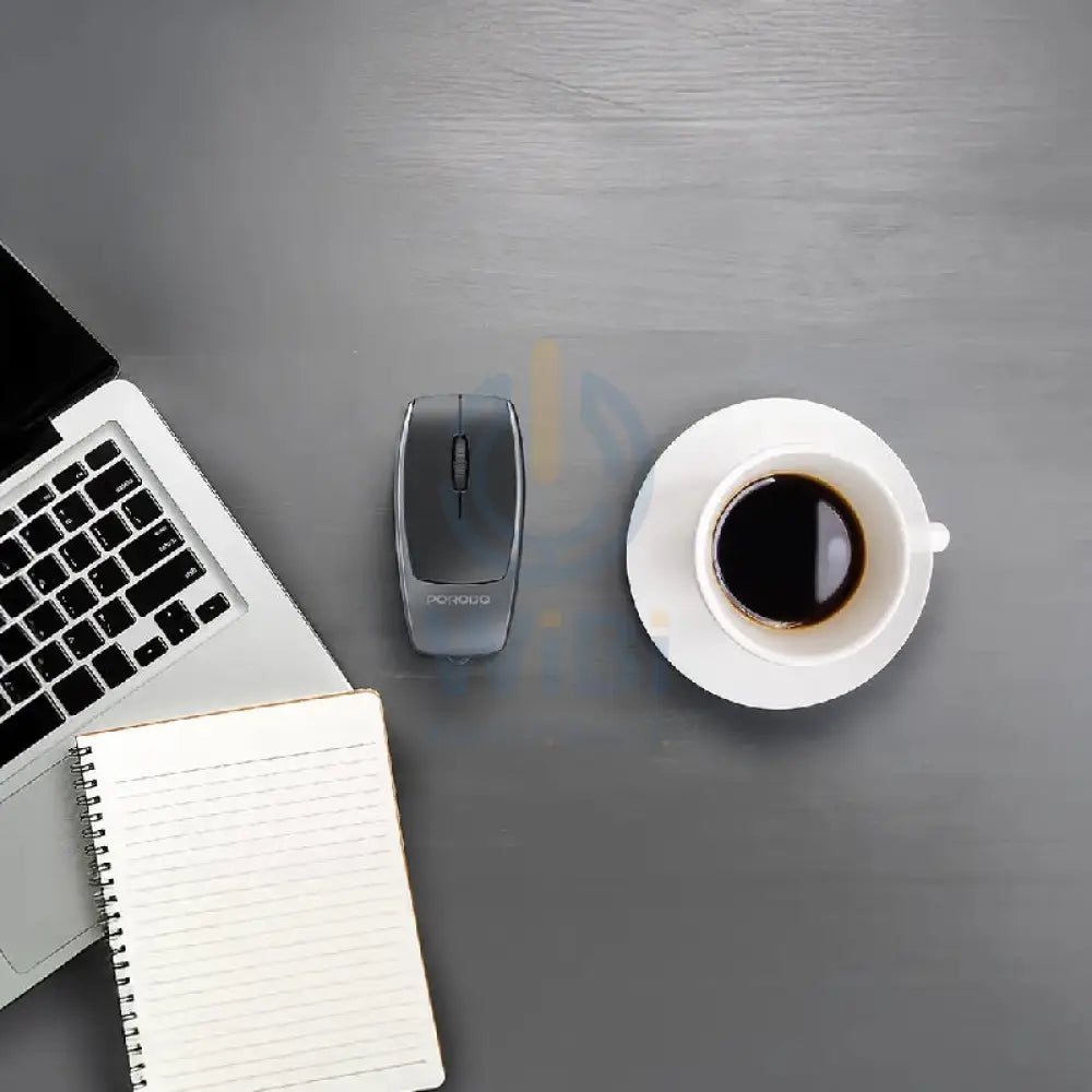 Porodo PDM109 Wireless Mouse with Card Reader 1600dpi / Bluetooth / 120mAh / Black Accessories > Keyboard & Mouse