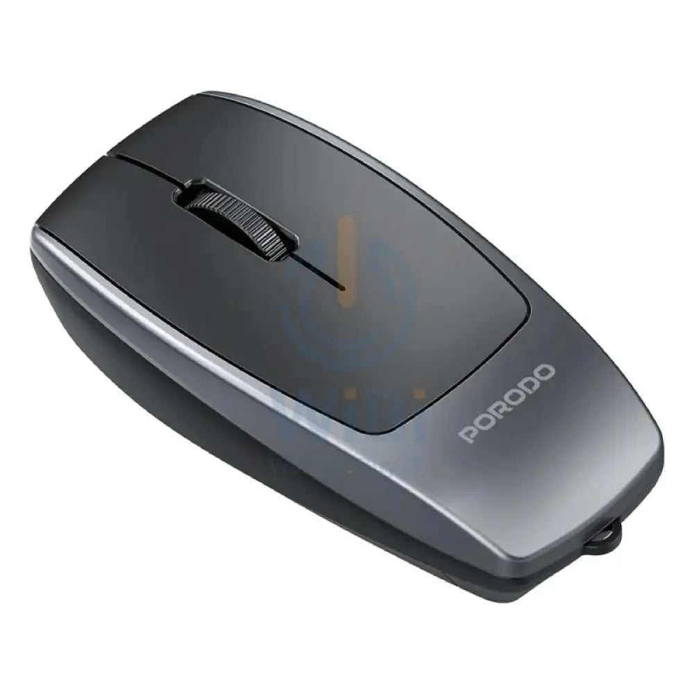 Porodo PDM109 Wireless Mouse with Card Reader 1600dpi / Bluetooth / 120mAh / Black Accessories > Keyboard & Mouse