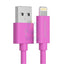 Porodo PVC Lightning Cable 1.2m - Pink Accessories > Cables & Converters > Cables