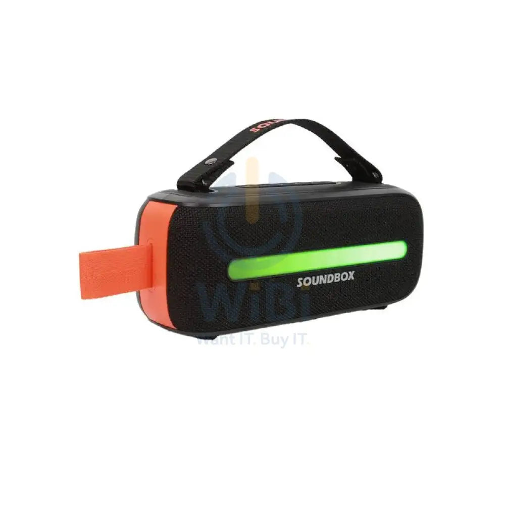 Porodo Soundtec 14W Speaker with Wireless Microphone - Black Accessories > Audio > Speakers