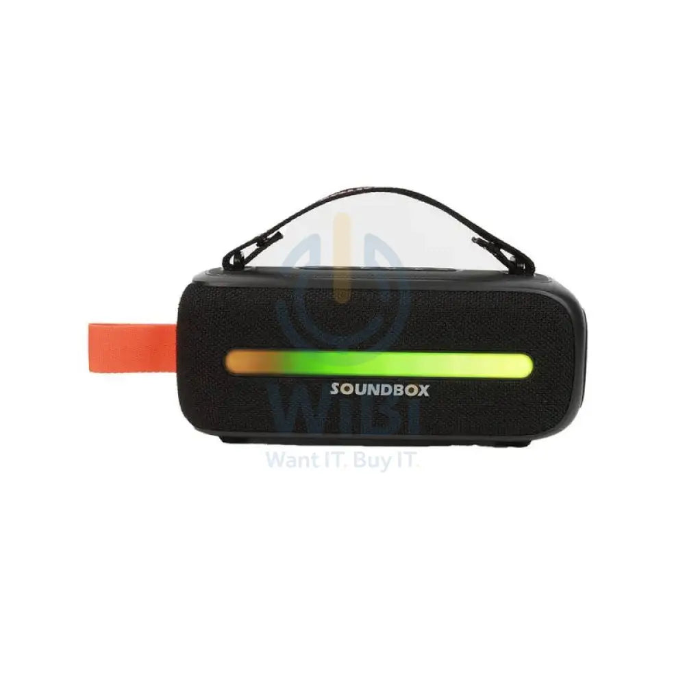 Porodo Soundtec 14W Speaker with Wireless Microphone - Black Accessories > Audio > Speakers