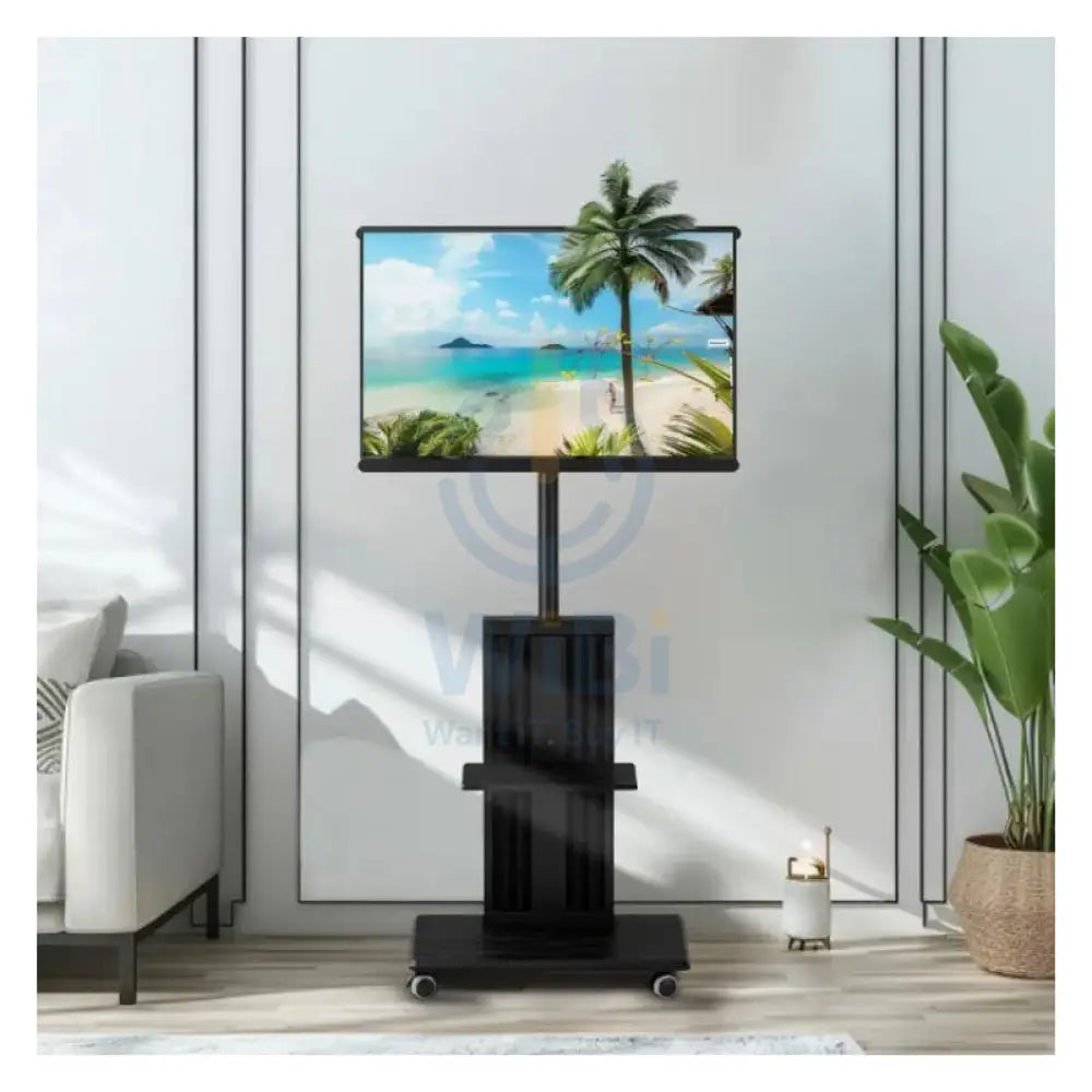 Porodo TV Floor Stand With Wheels Accessories > Other Accessories