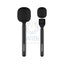 Porodo Two-Device Connect Handheld Lavalier Microphone - Black Accessories > Audio > Microphone